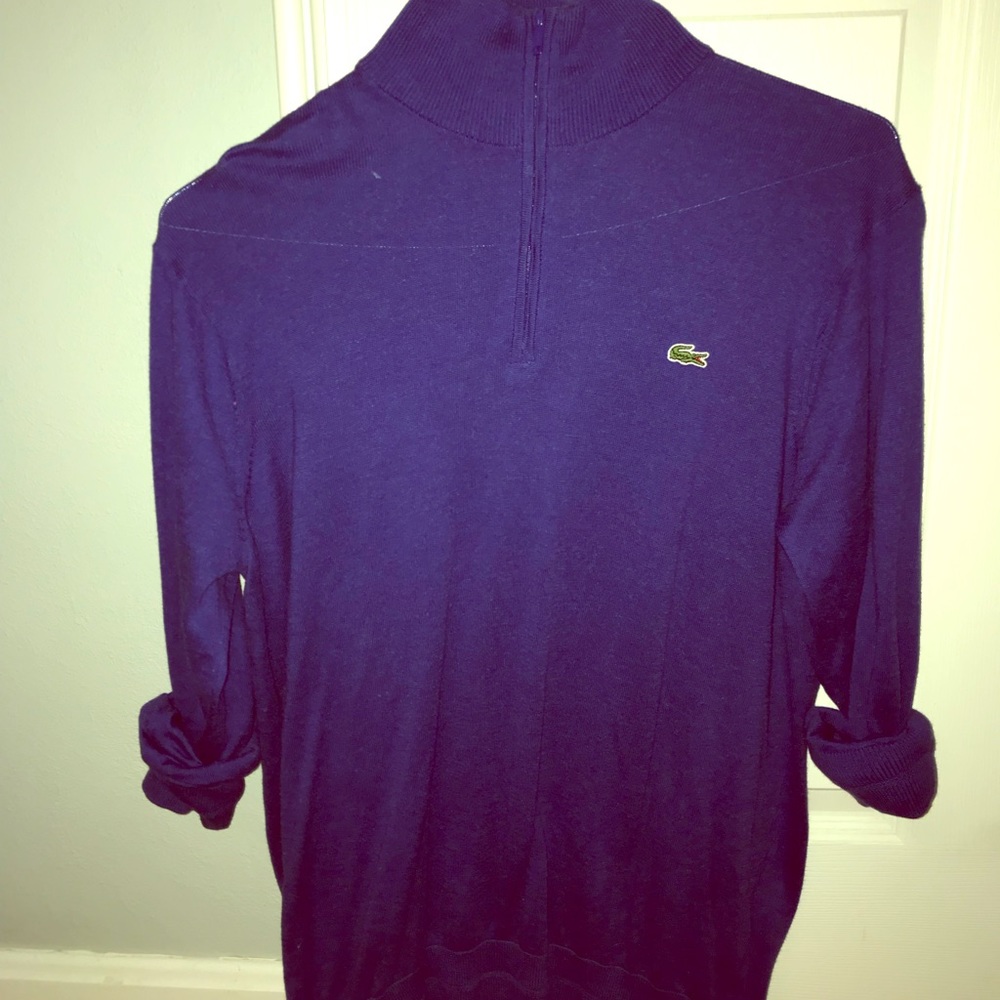 Lacoste Quarterzip Lightweight Sweater